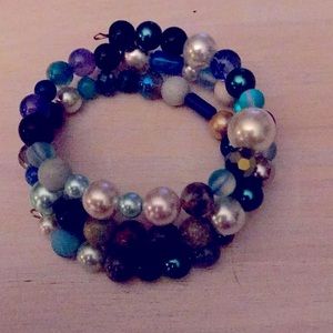 Memory wire bracelet